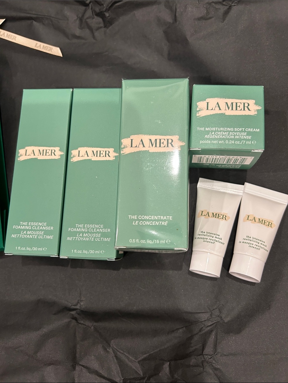La Mer Seafoam Green Skincare Set